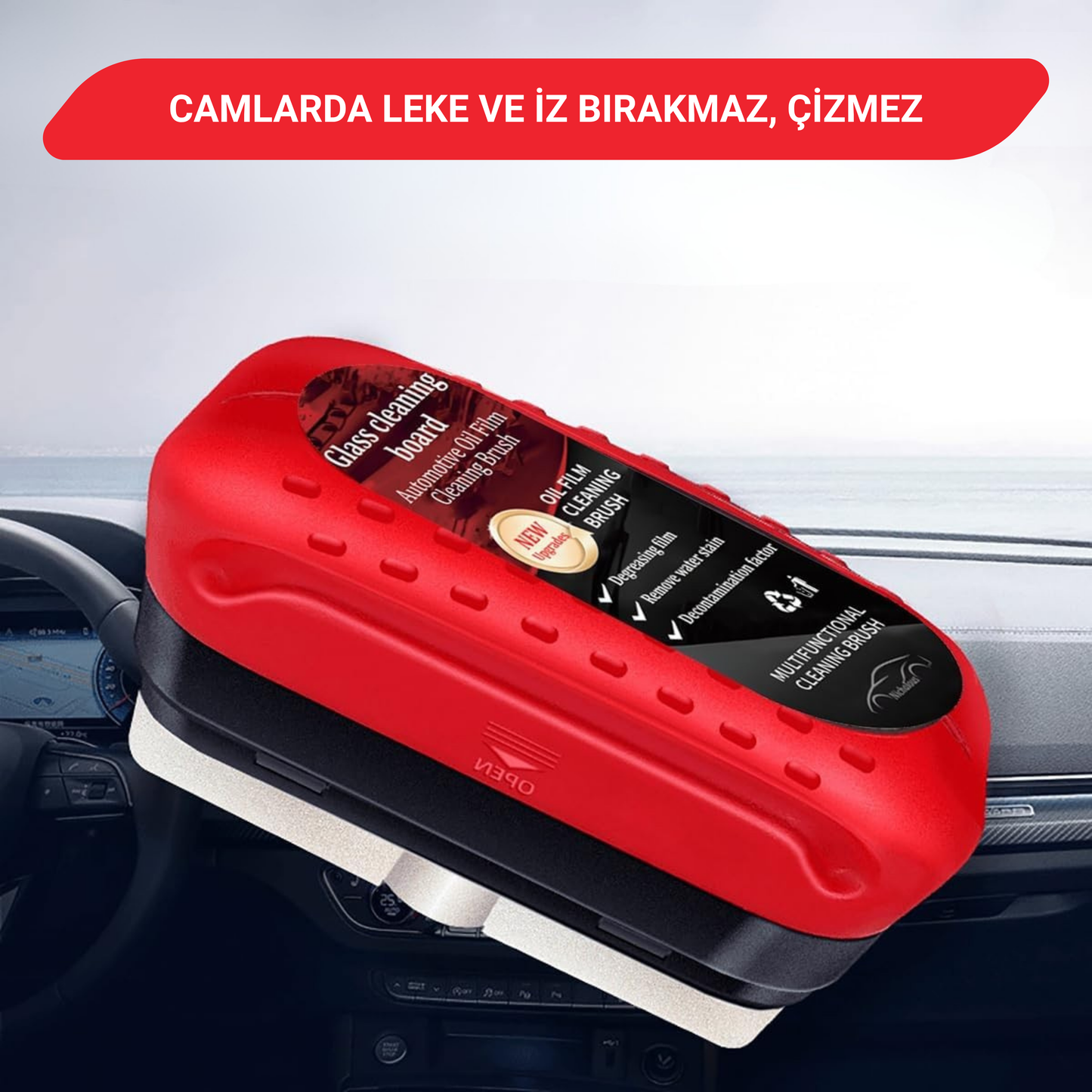 SmartWipes™ Cam Leke Çıkarıcı Su İtici Losyonlu Sünger