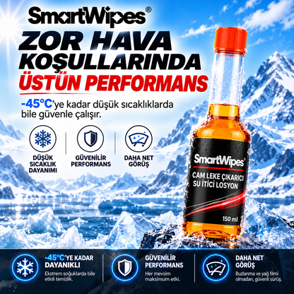 SmartWipes™ Ön Cam Leke Çıkarıcı Su İtici Losyon
